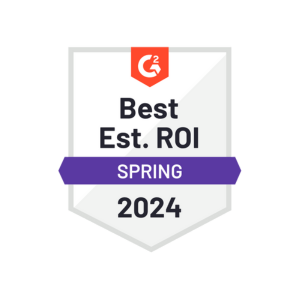 G2 - Best estimated ROI
